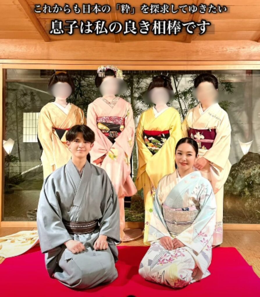 息子さんの着物デビュー⑦（ ＠seiko_kimono_worldさんより提供）