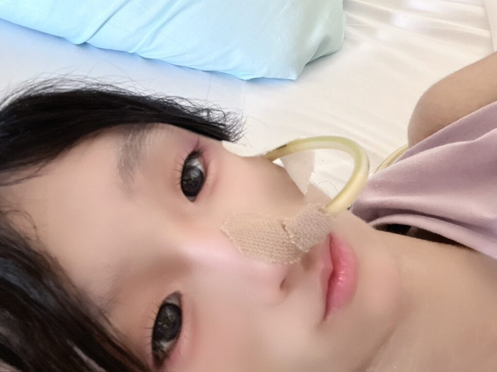 入院中①（＠ao_ao_930さんより提供）