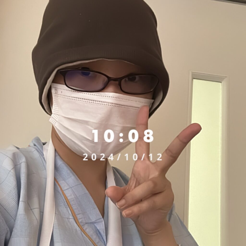 闘病中③（＠noa_beyourselfさんより提供）