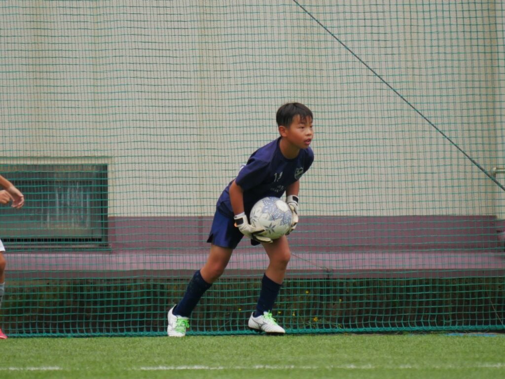 サッカーの試合の様子①（＠catheriiine0722さんより提供）
