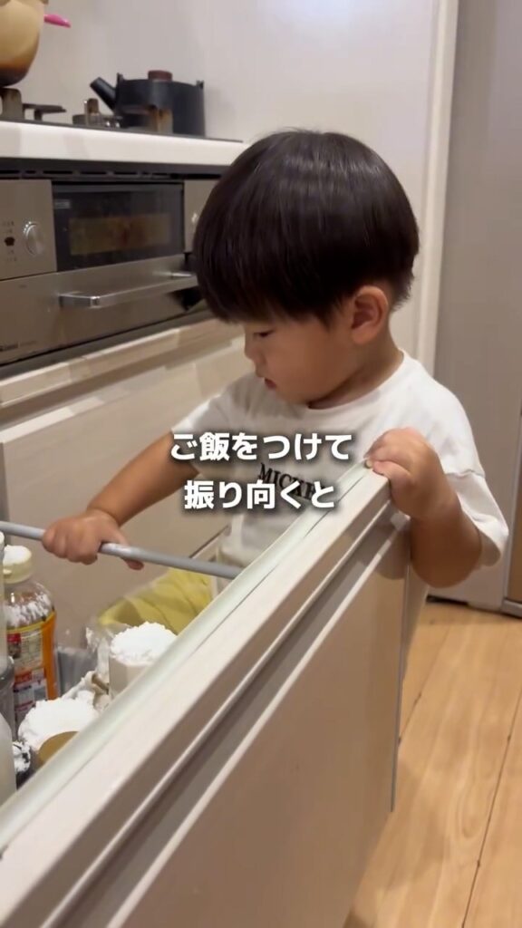 三男くんが触っていたのは…②（＠aren79pyonさんより提供）