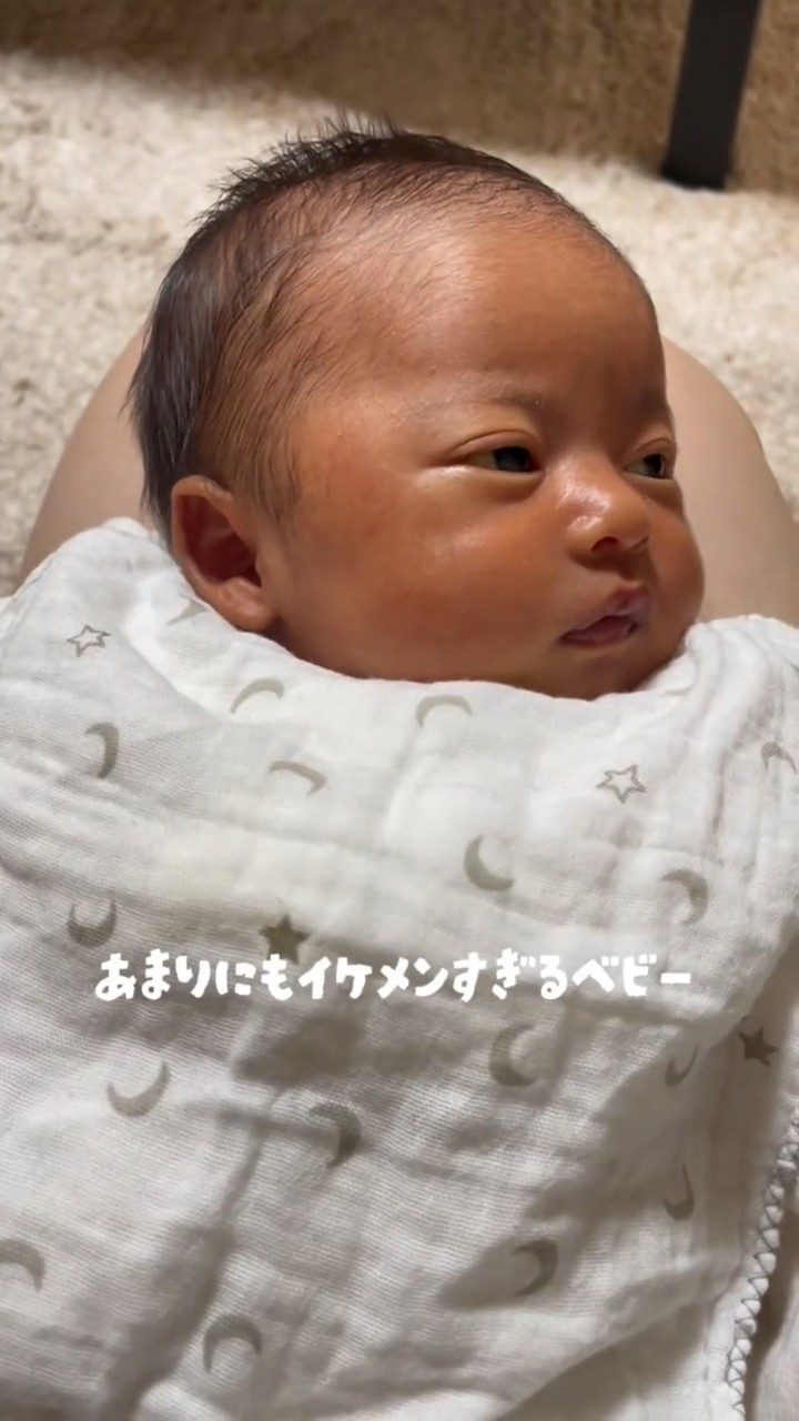 顔がハッキリしていて男の子に間違われる娘→その様子に…「将来楽しみすぎる」「渋い～！」