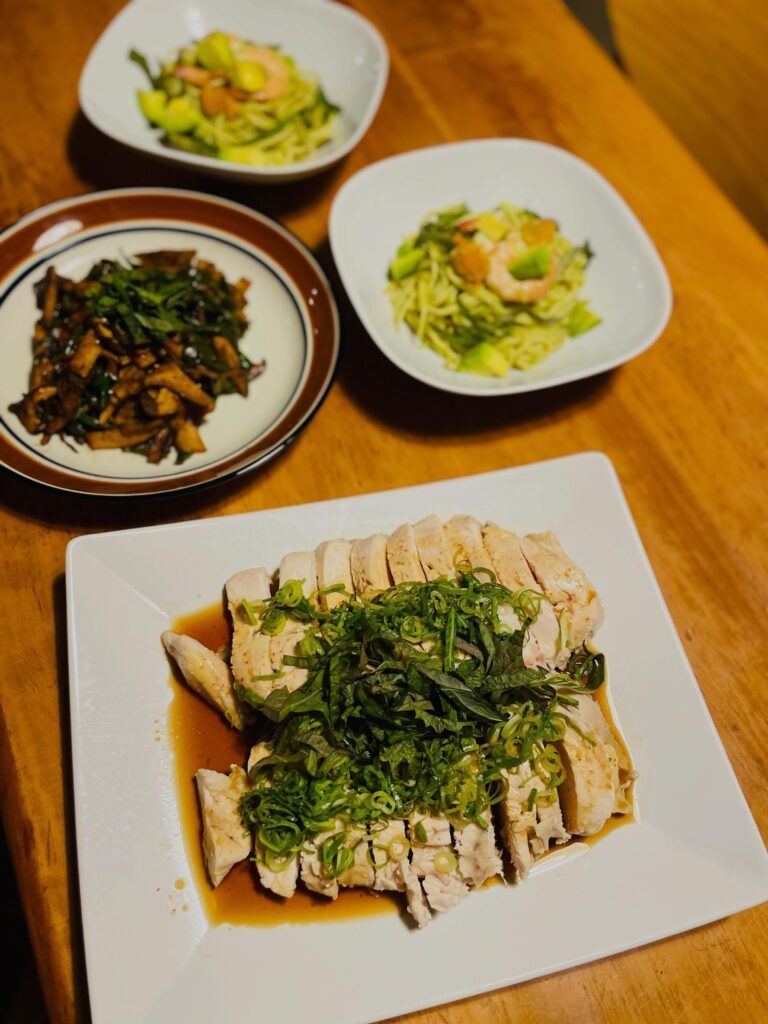 この日の晩ご飯②（＠makiforkidsさんより提供）