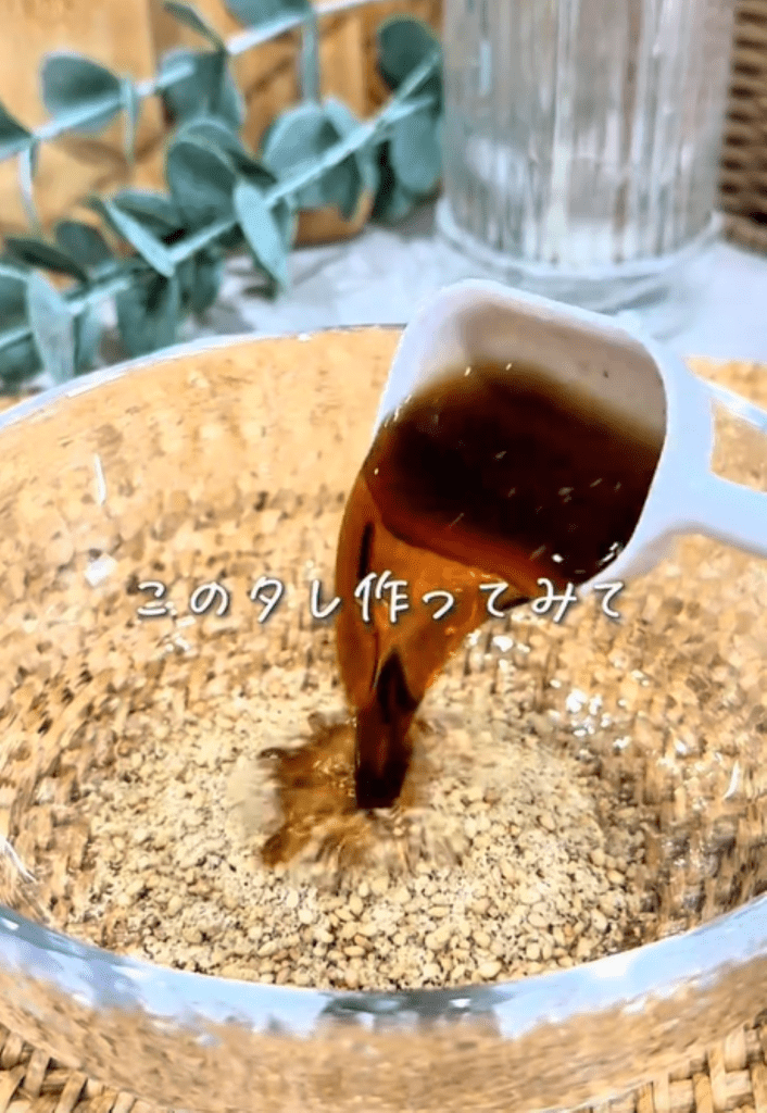ゴマだれそうめん③（＠yukko.gohanさんより提供）