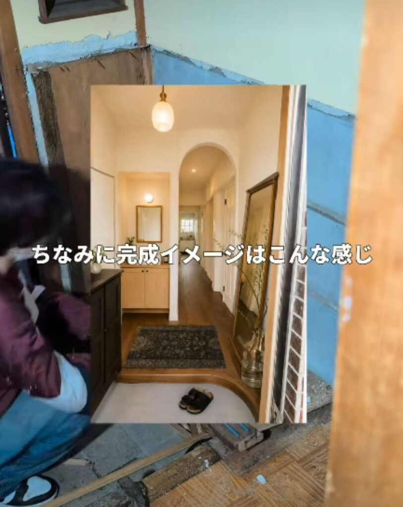 おじいさんの家をDIY⑦（＠kazuki_diy_dreamさんより提供）
