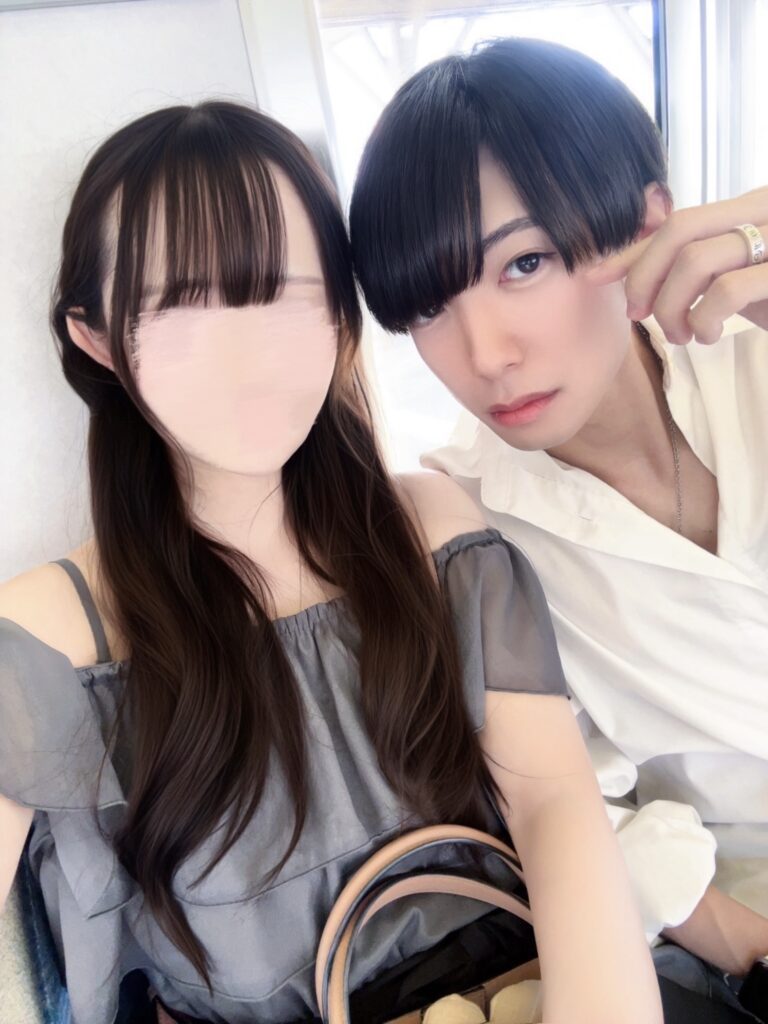 二人の様子①（＠nyanchi_mさんより提供）