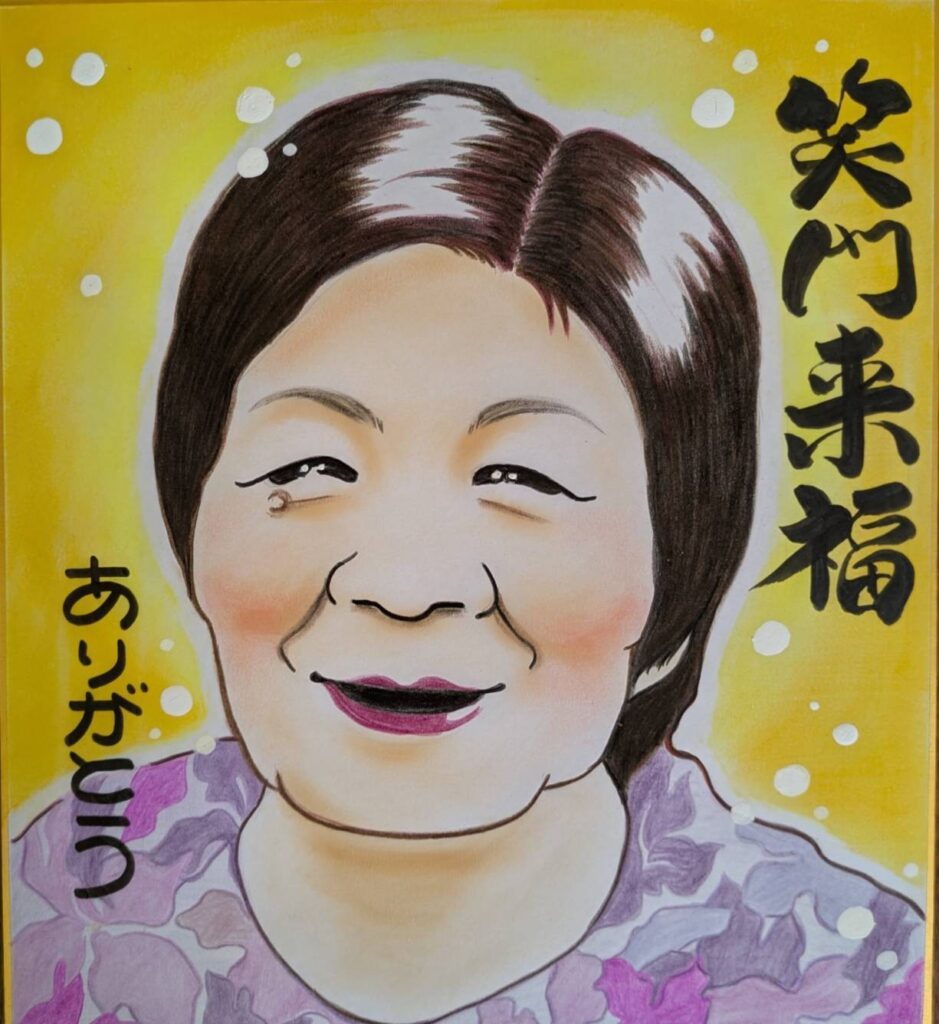 似顔絵作品③（＠nigaoemikeさんより提供）