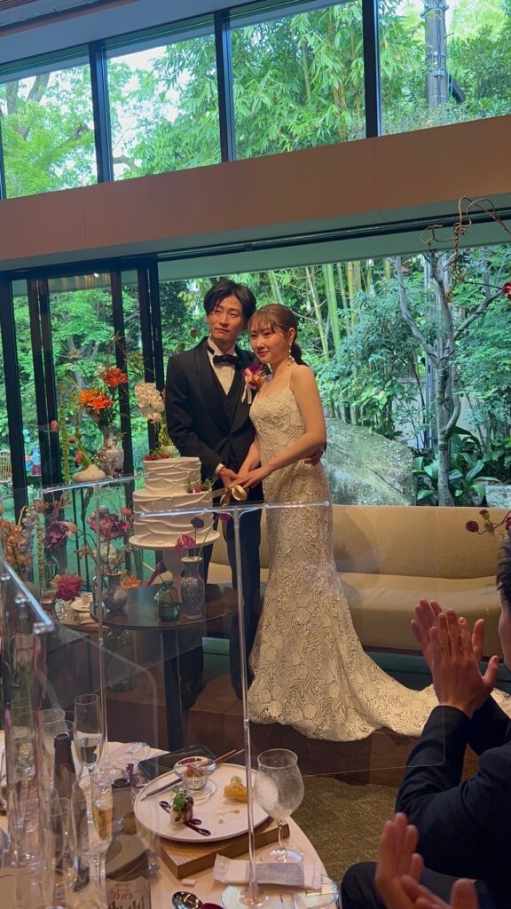 結婚式の様子③（＠m_wd_0501さんより提供）