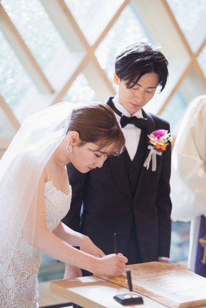結婚式の様子⑤（＠m_wd_0501さんより提供）