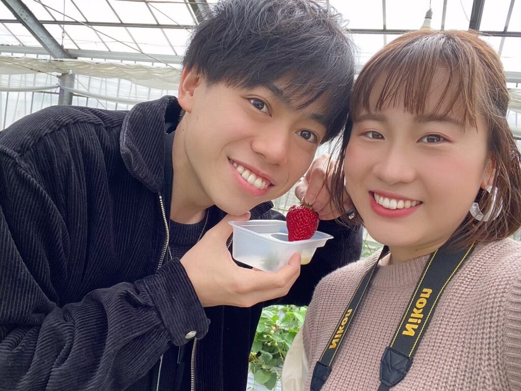 付き合った当時のおふたり③（＠vanstory_tripさんより提供）