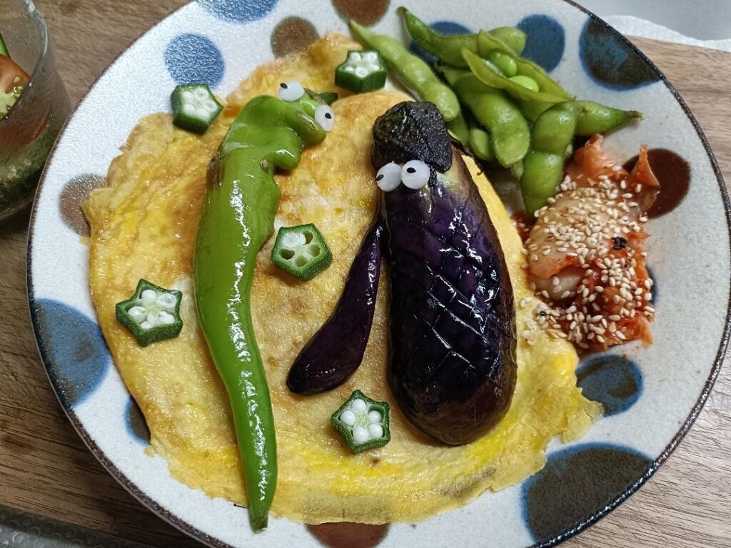 鼻茄子を使った料理①（＠nakaniwa5656さんより提供）