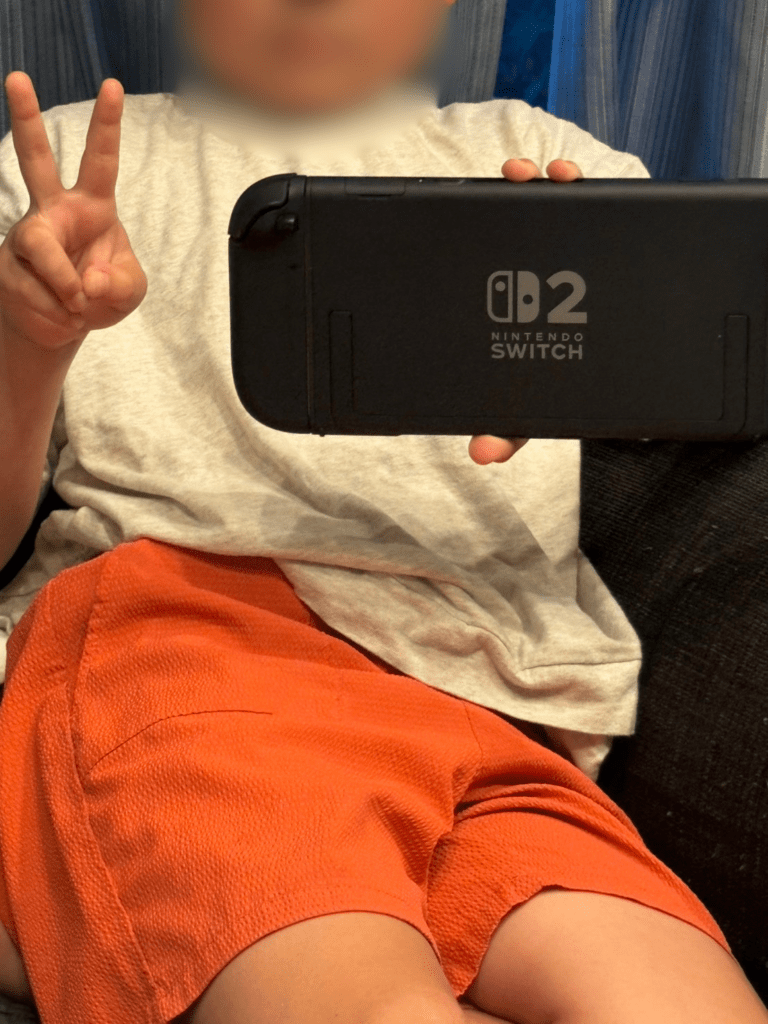 Switch2で遊ぶ様子②（＠x856_erixさんより提供）