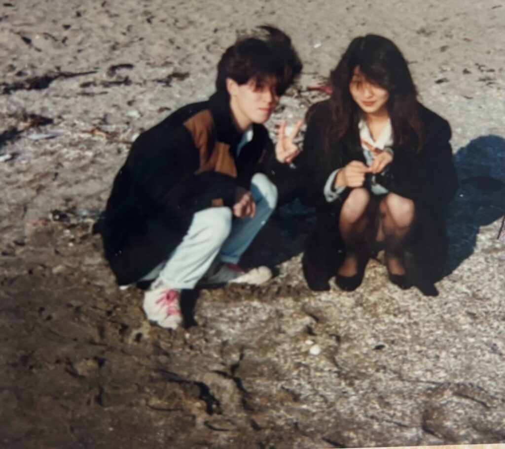 35年前の両親の写真②（＠jyondenheiさんより提供）