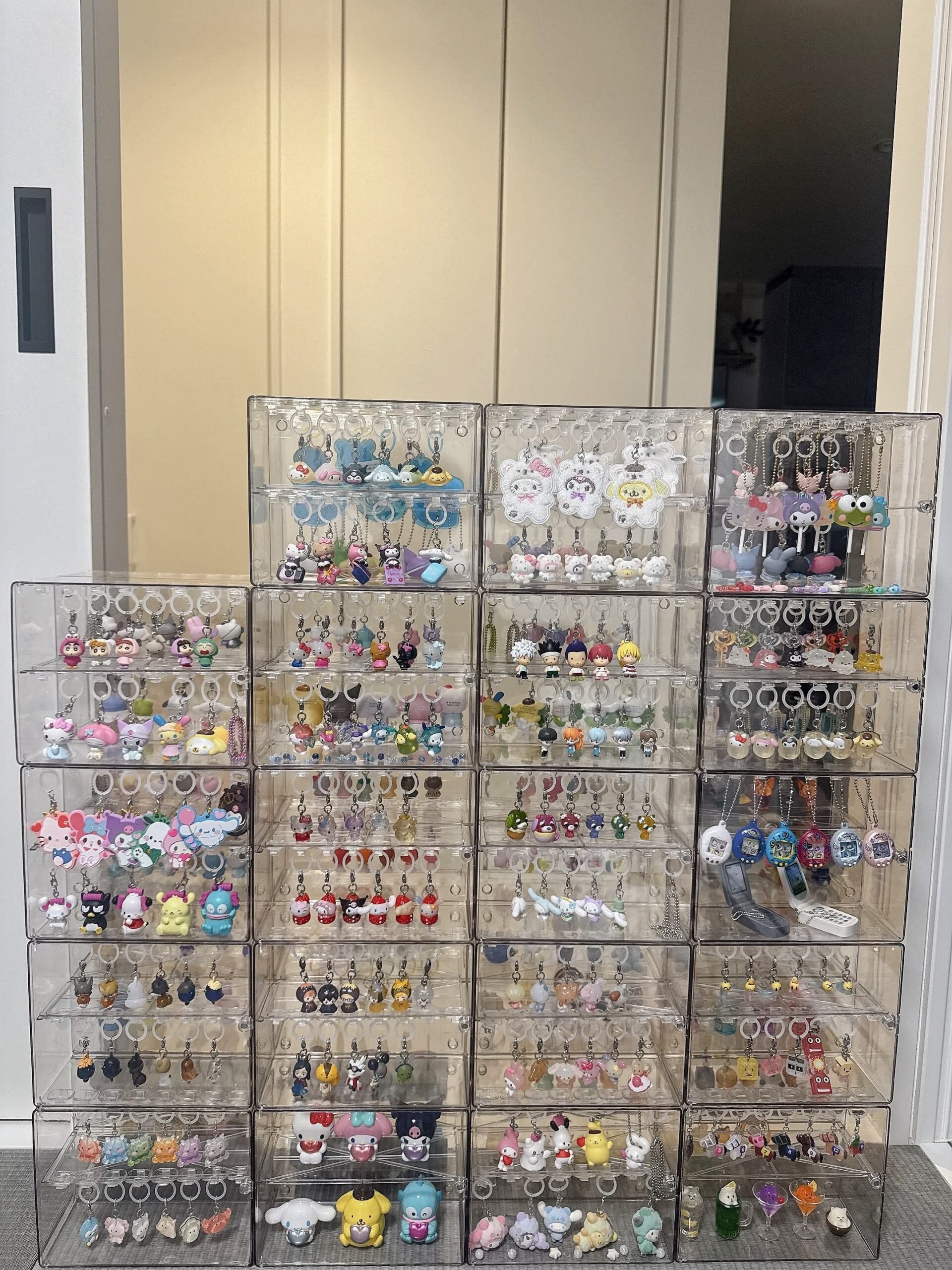 めじるしアクセサリーを集める男性→ダイソーの箱へ収納すると……驚きの光景に「ちょっとおおおおあ」「これは圧巻すぎる！！」