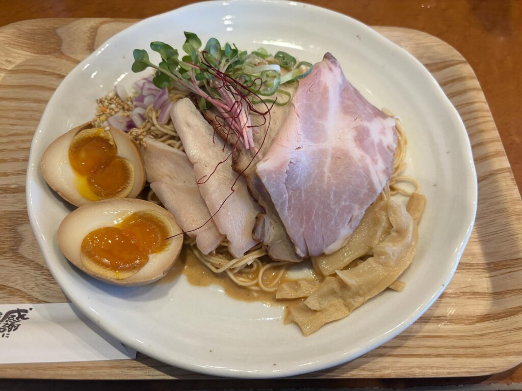 ラーメン店で注文したもの（＠chii_bebe_mamさんより提供）