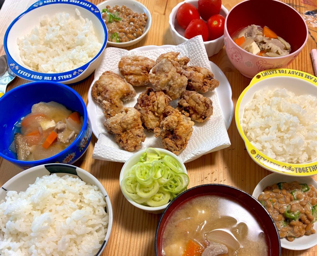別の日の食卓③（＠takema_38さんより提供）