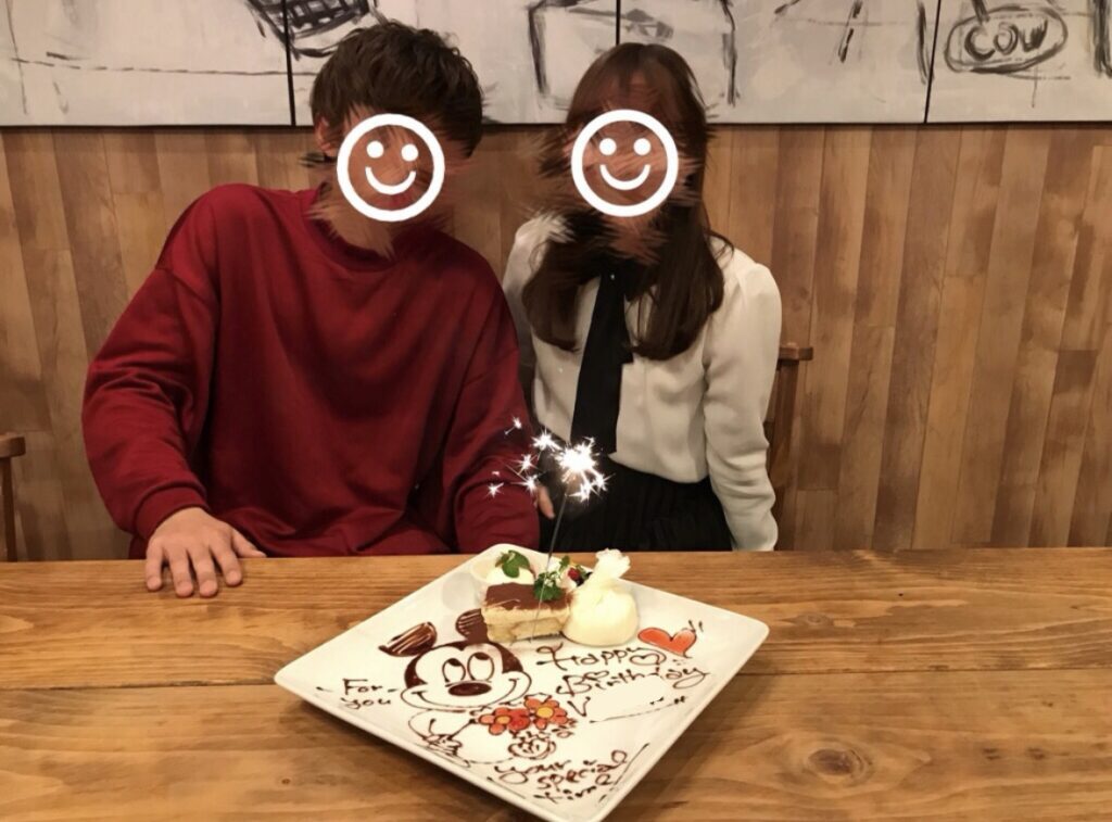 付き合いたての頃の様子②（＠ym..1230さんより提供）