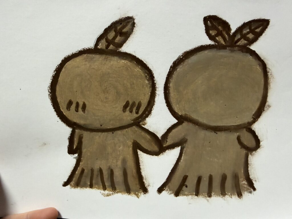 彼氏さんの作品②（＠mizupon6522さんより提供）