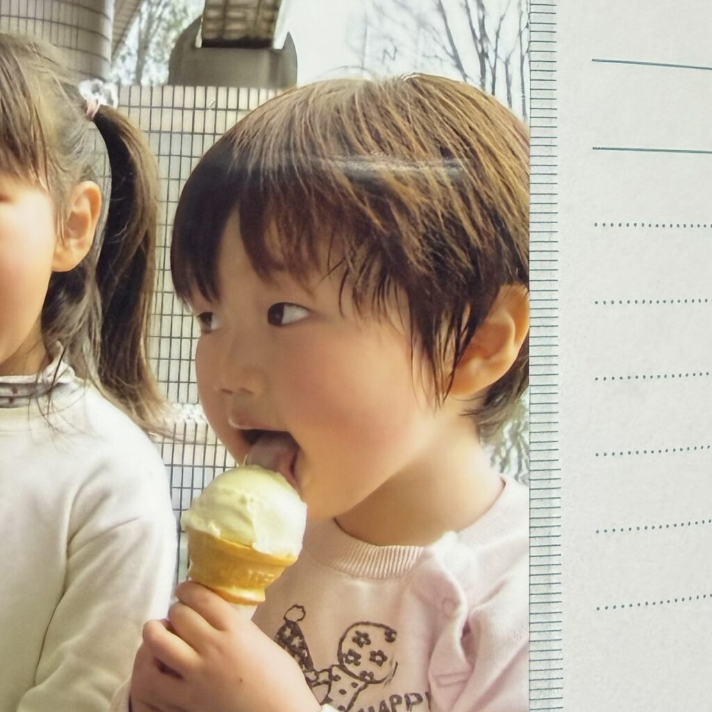 3～4歳の頃①（＠hiroto_skillさんより提供）