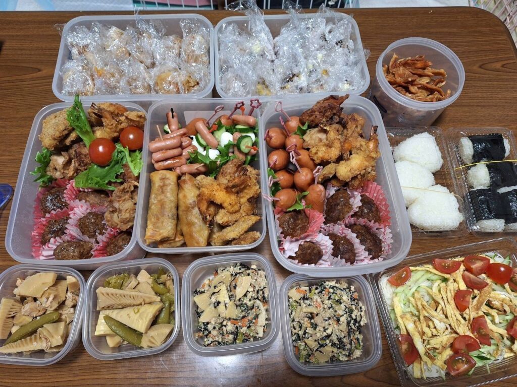 ゴールデンウィークのお弁当（＠harukirarasamaさんより提供）