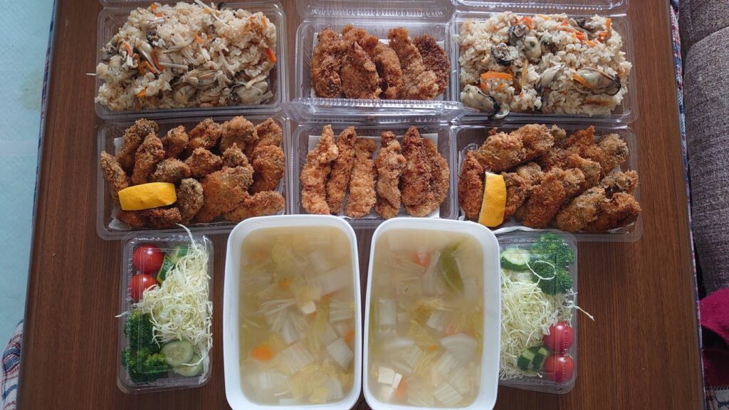 牡蠣を使った料理（＠harukirarasamaさんより提供）