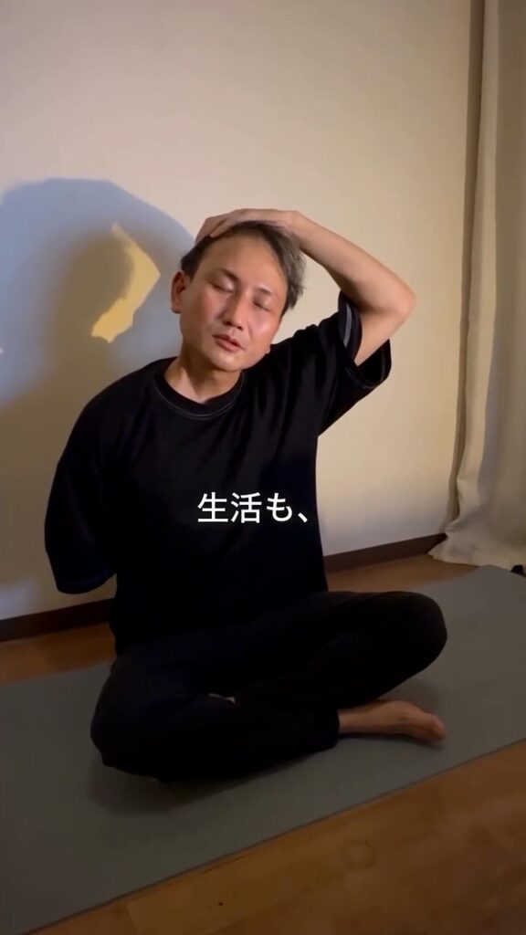 生活を見直す様子①（＠katori_vlogさんより提供）