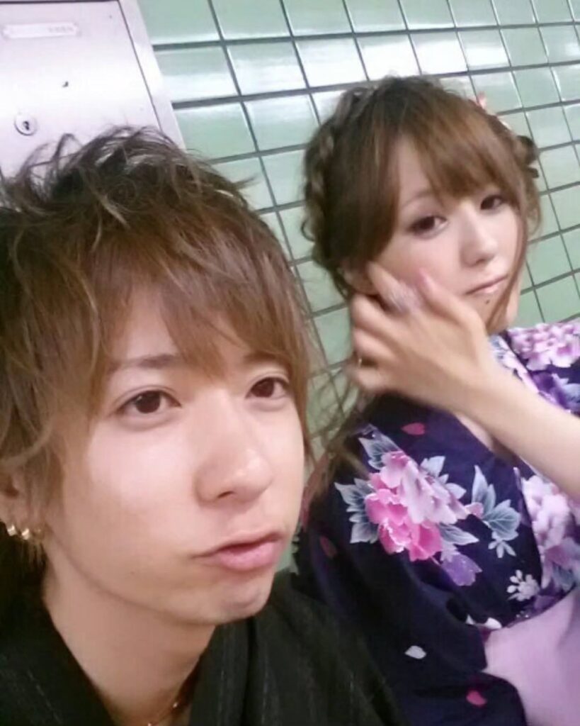 お二人の様子①（＠takuma_matsumoto_　さんより提供）