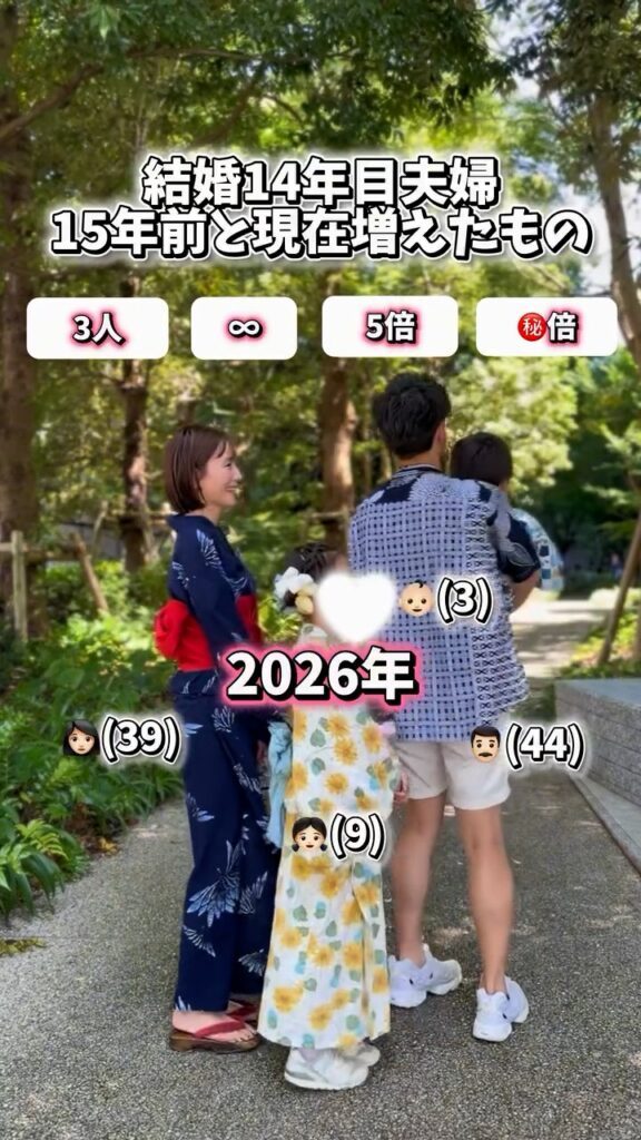 2026年の家族の様子②（＠nyakanyaさんより提供）