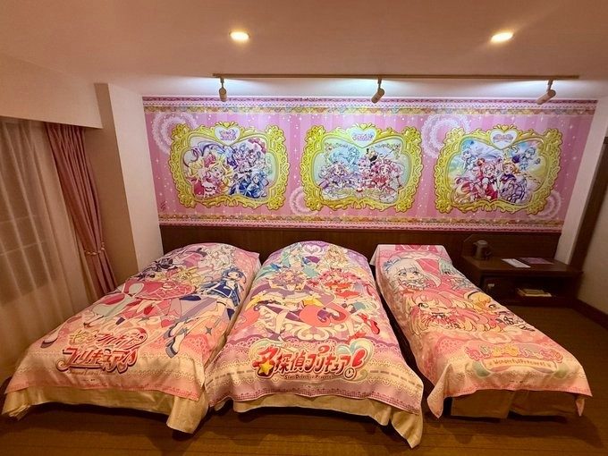 プリキュアのコンセプトルームの様子①（＠kasobusさんより提供）