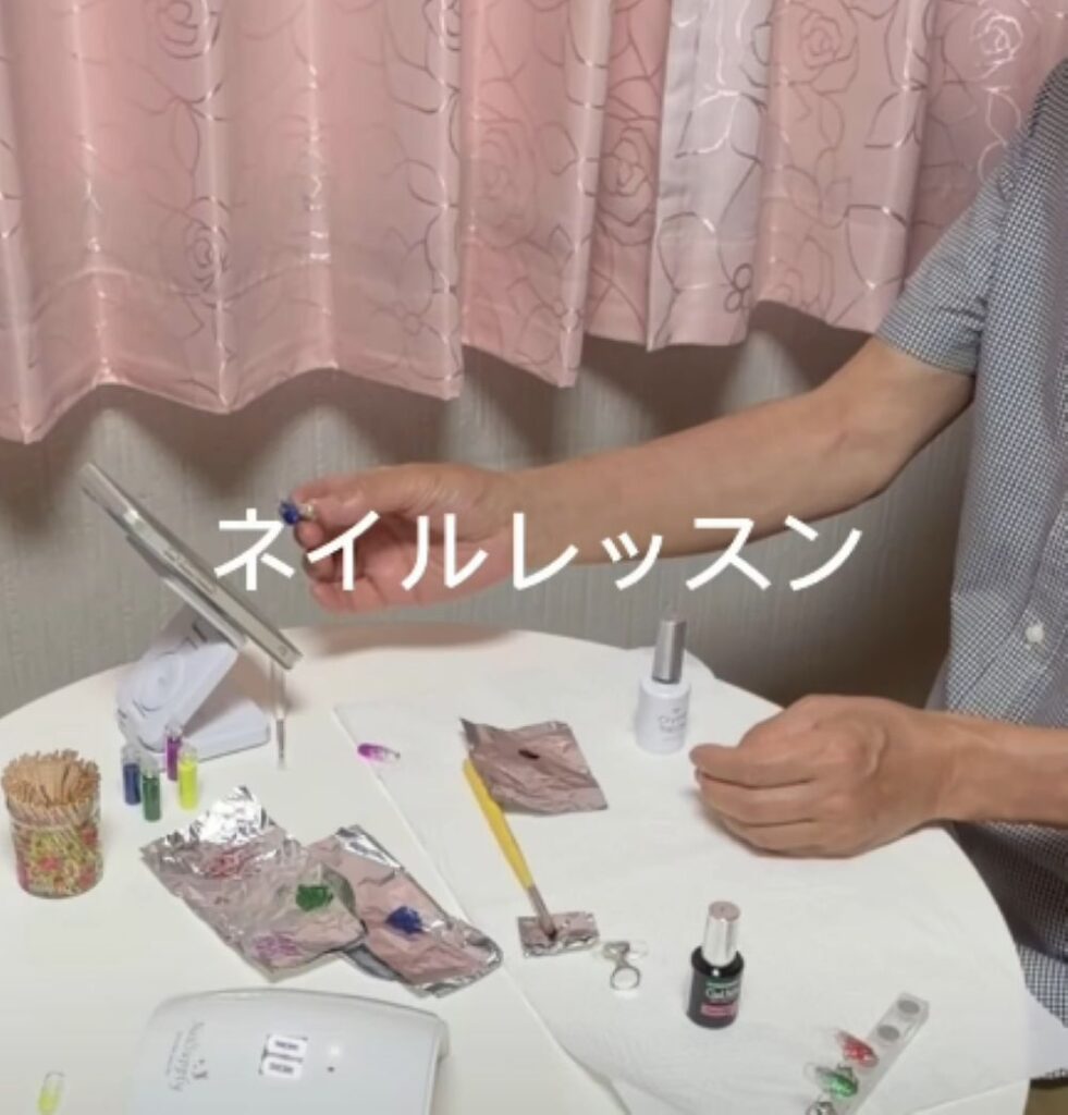 ネイルの様子④（＠omiti.nailさんより提供）