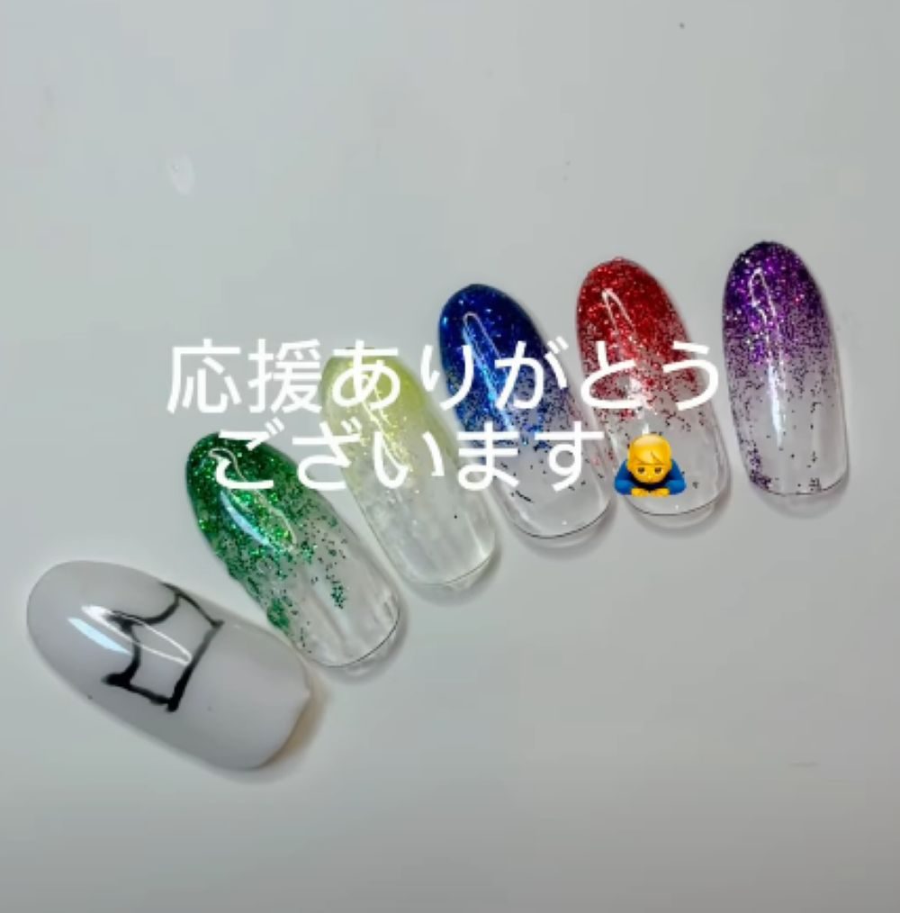 ネイルの様子⑦（＠omiti.nailさんより提供）