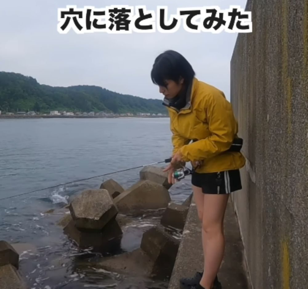釣りの様子③（＠survidol_kahoさんより提供）