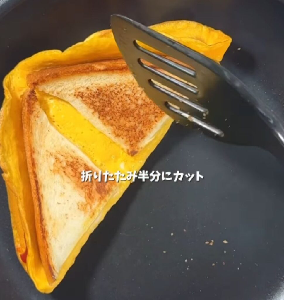 ワンパンホットサンド⑦（＠cook.ing8046さんより提供）