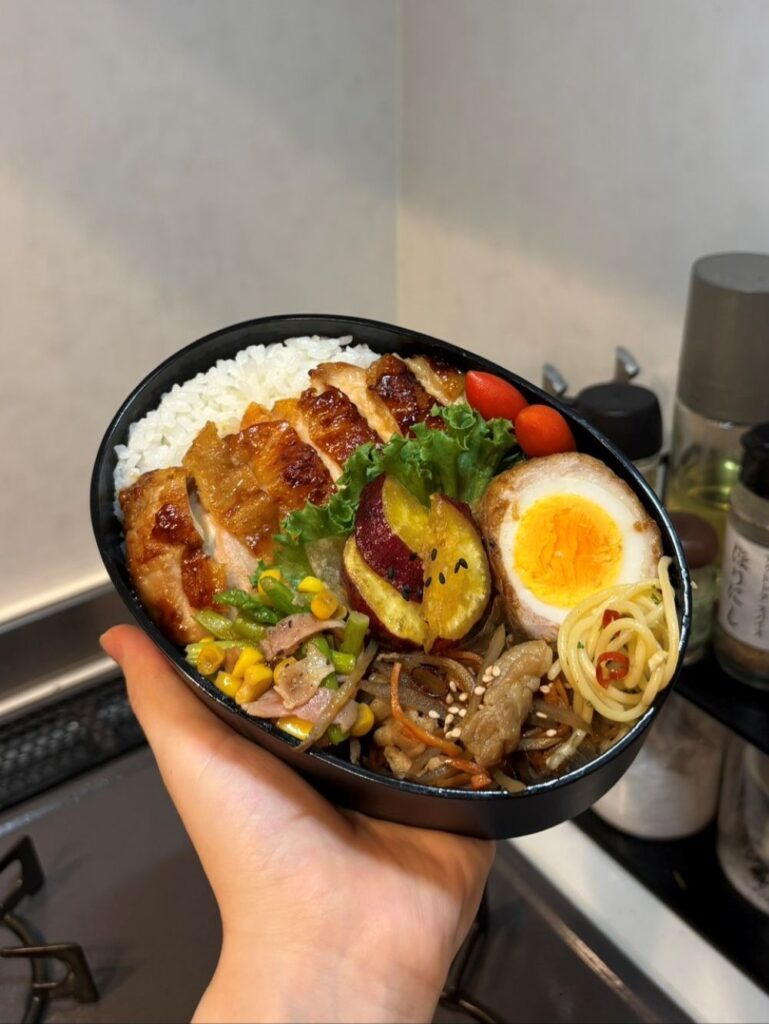 これまでのお弁当⑤（＠shiro5han_さんより提供）