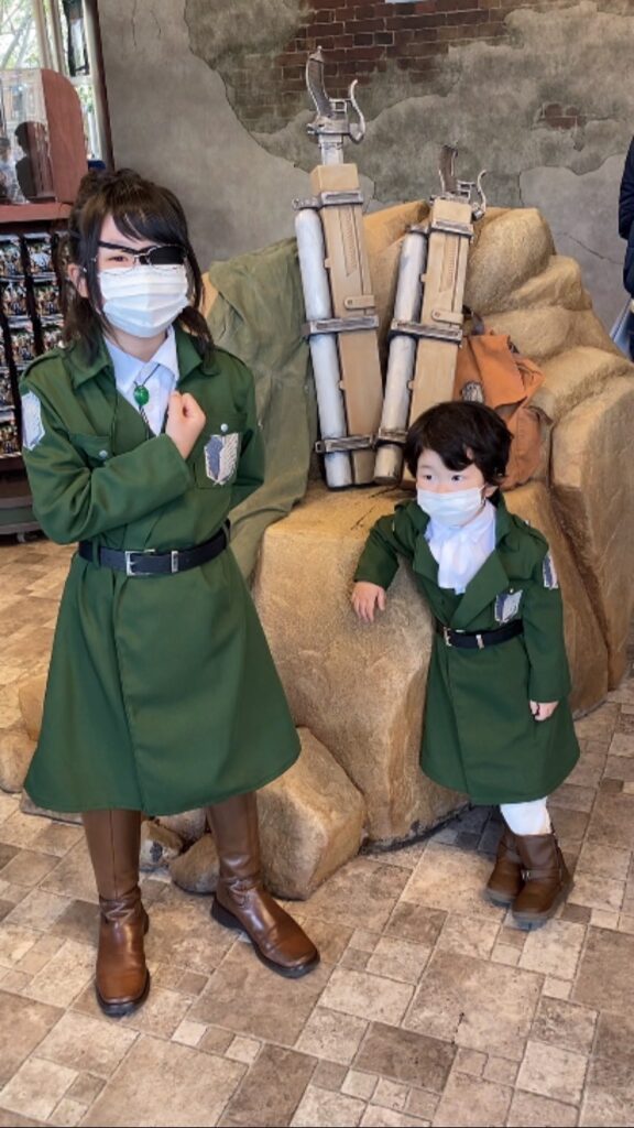 2022年のコスプレ（＠handmade_kazokuさんより提供）