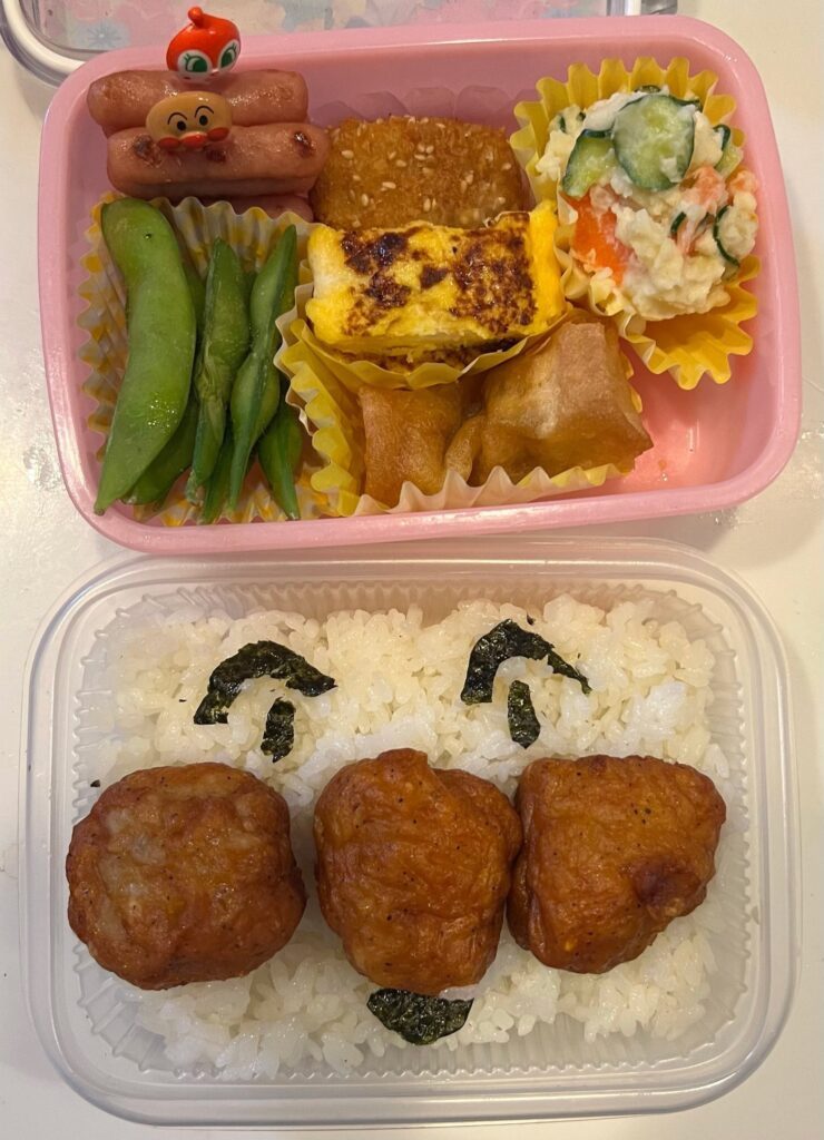アンパンマン弁当①（＠suusan124さんより提供）