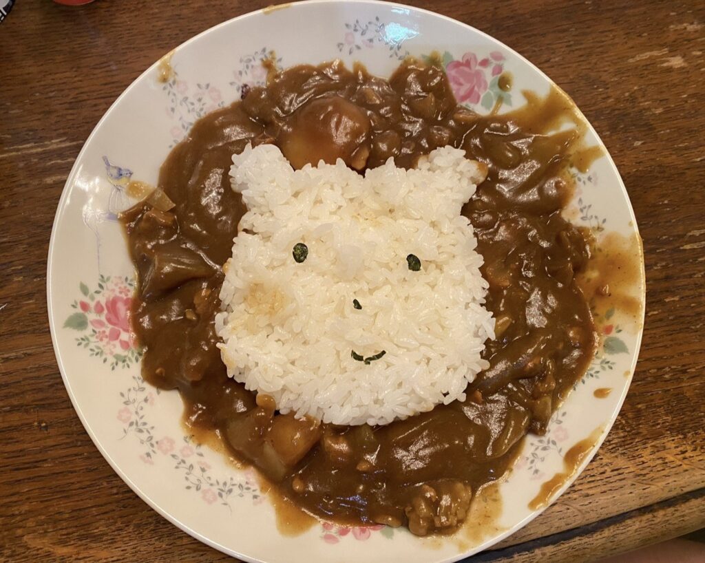 息子さんが作った料理（＠japanese.cute.bento.momさんより提供）