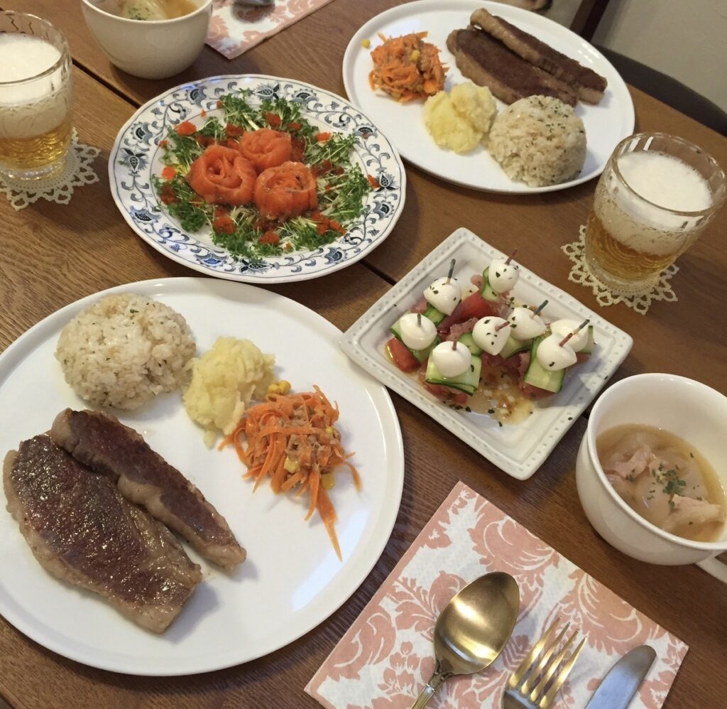 旦那さんが作った料理③（＠hinako_sato_39さんより提供）