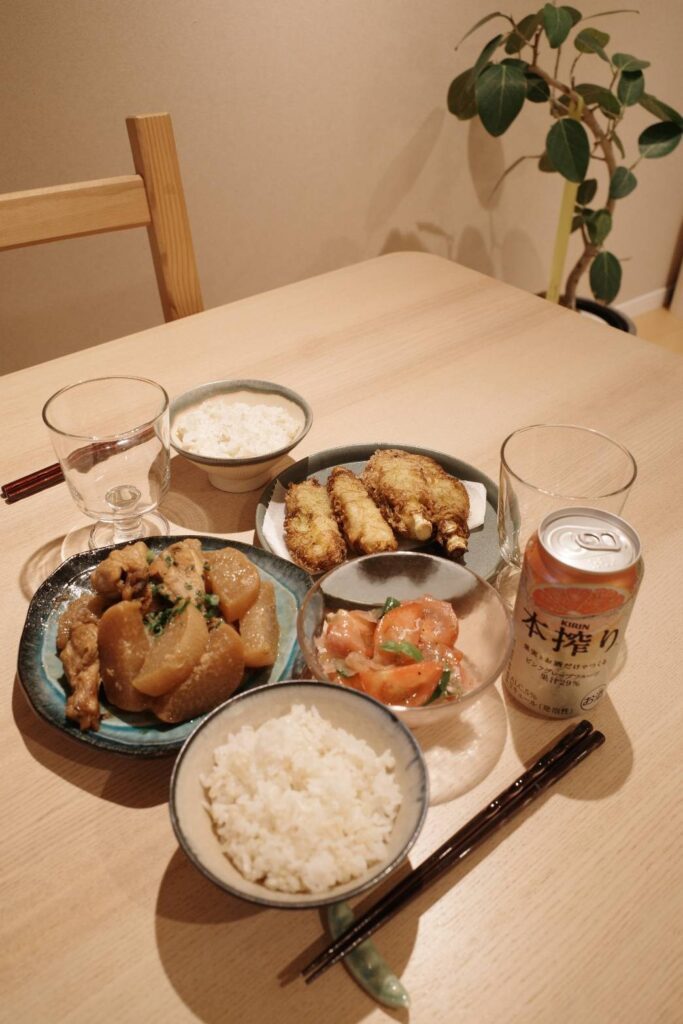 奥さんの手料理③（＠harumiologyさんより提供）