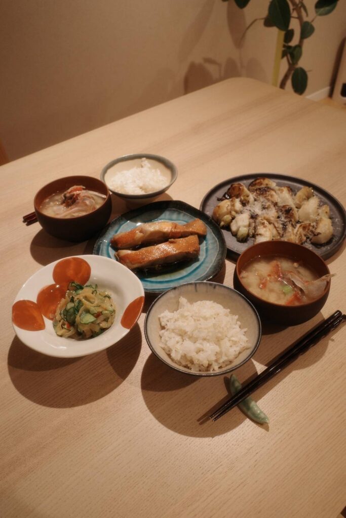 奥さんの手料理⑤（＠harumiologyさんより提供）