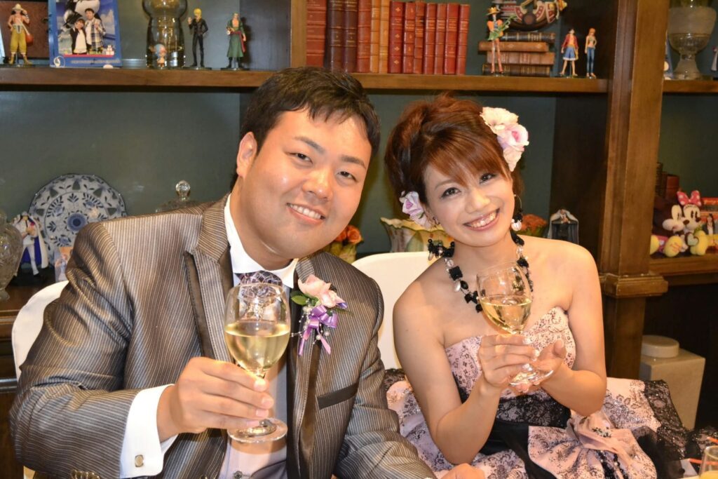 結婚式の様子（＠masa_mtwさんより提供）