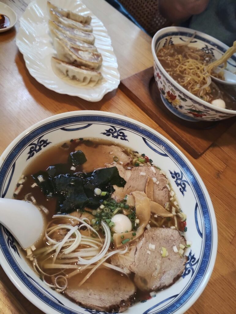 ラーメンと餃子（＠fuppiy.09さんより提供）
