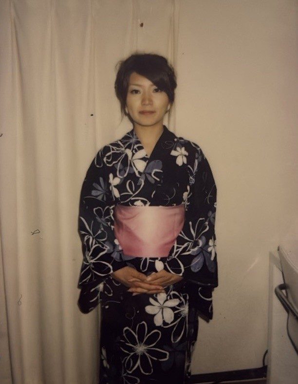 20代の頃①（＠hahawokireinisurumusumeさんより提供）