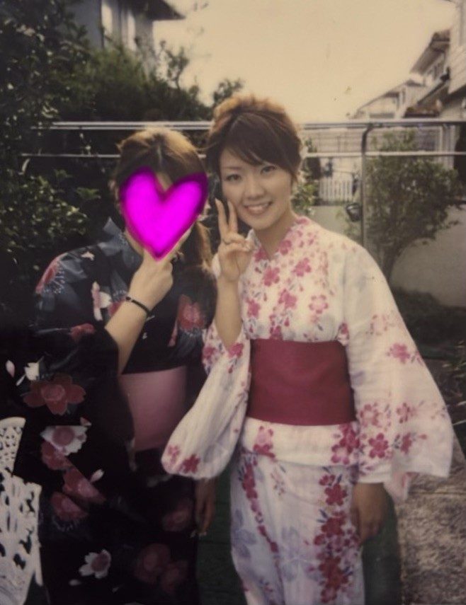 20代の頃②（＠hahawokireinisurumusumeさんより提供）
