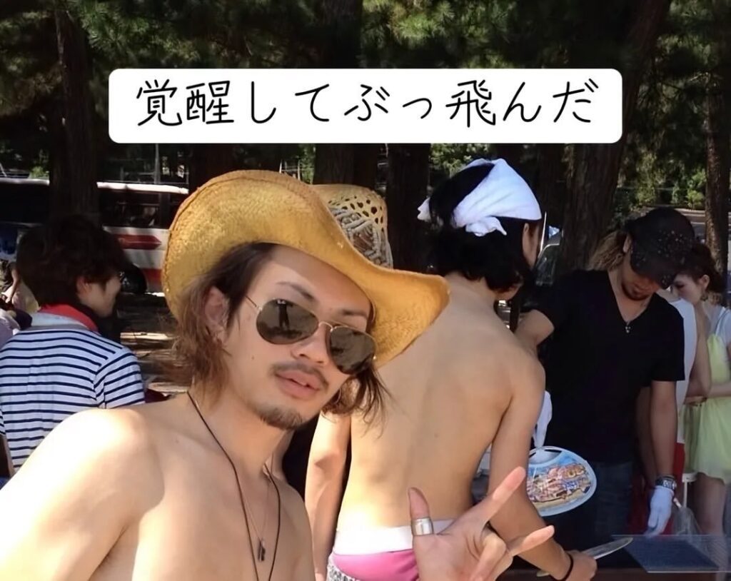 22歳のころの様子（＠mizuking_79さんより提供）