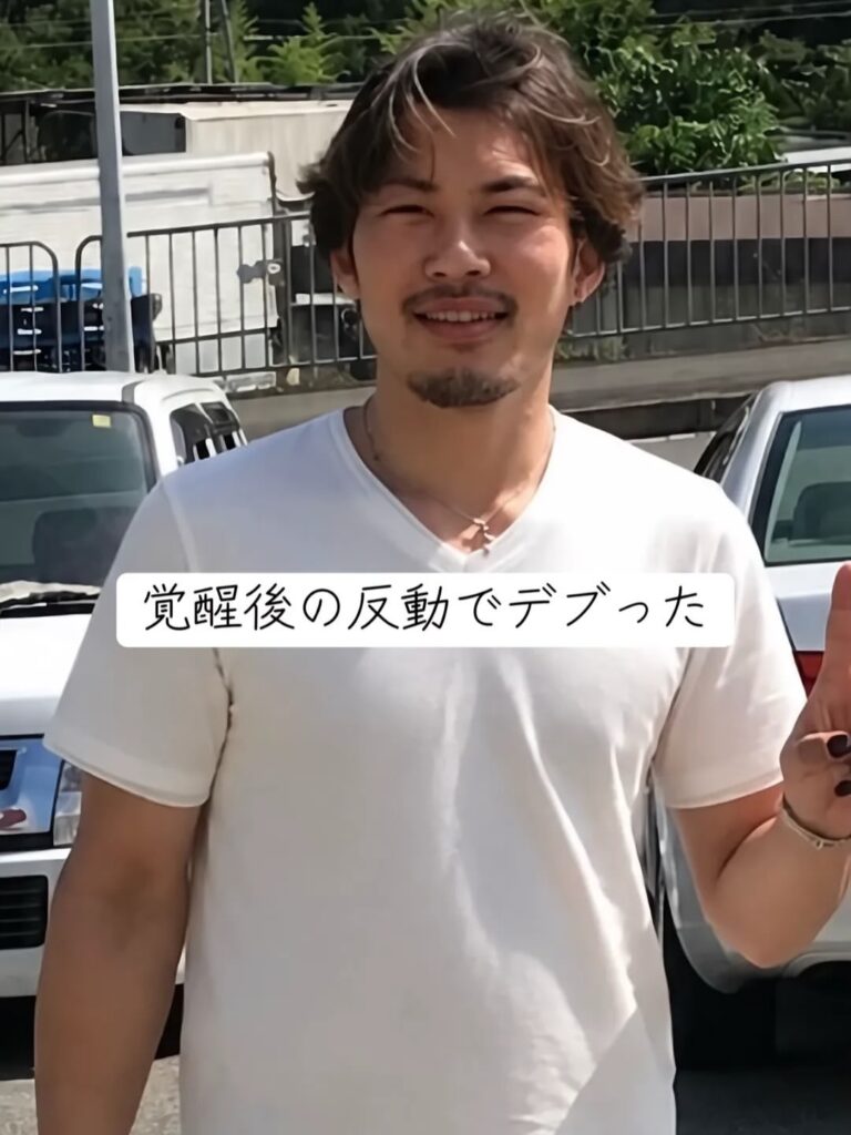 28歳のころの様子（＠mizuking_79さんより提供）
