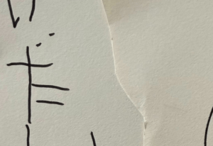 4歳息子「おてがみ読んで」母「いただきます…？」しかし、よく見ると…“驚きの内容”に「独創的で素晴らしい」「うるっとしました」