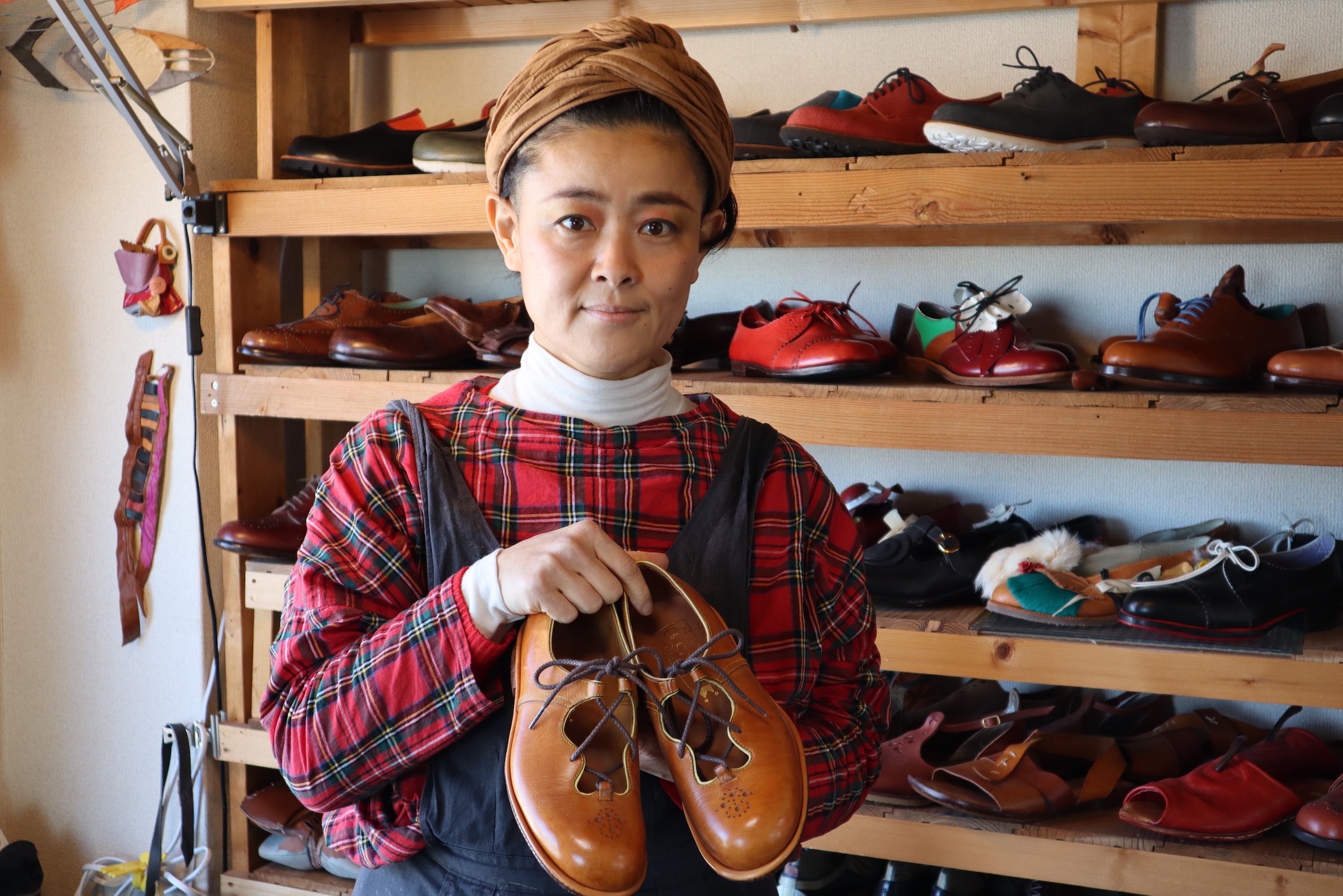 「kisakishoes」オーナー兼靴職人の木佐木愛さん